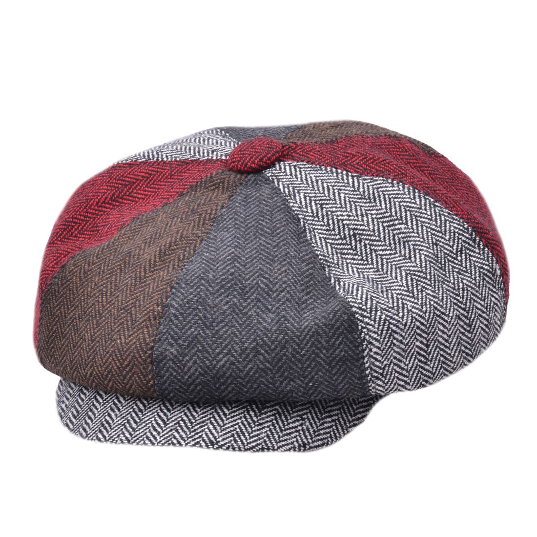 G&H Herringbone Patch Bakerboy Spitfire Cap