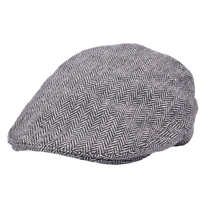 G&H Herringbone Flat Cap