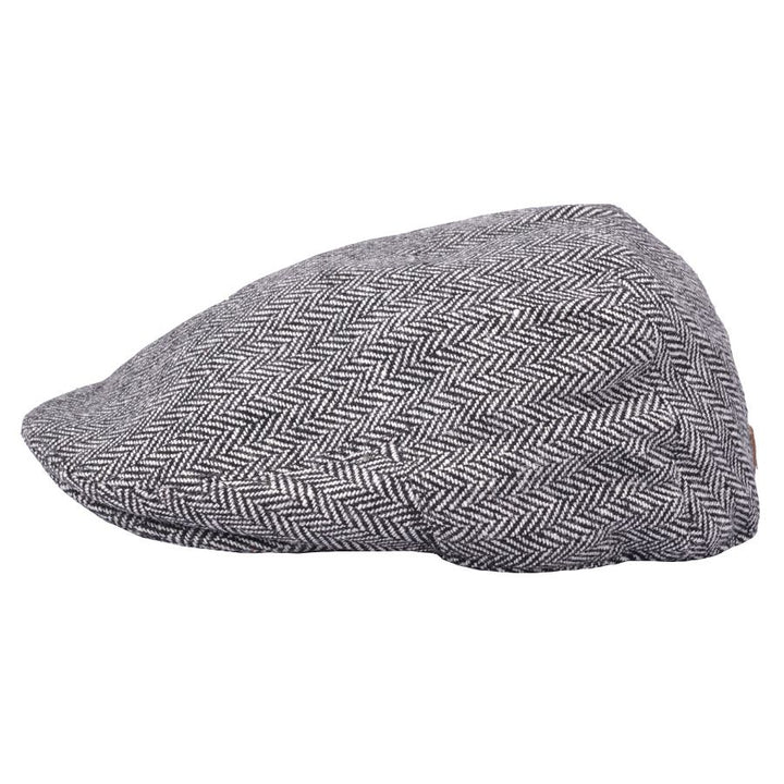 G&H Herringbone Flat Cap