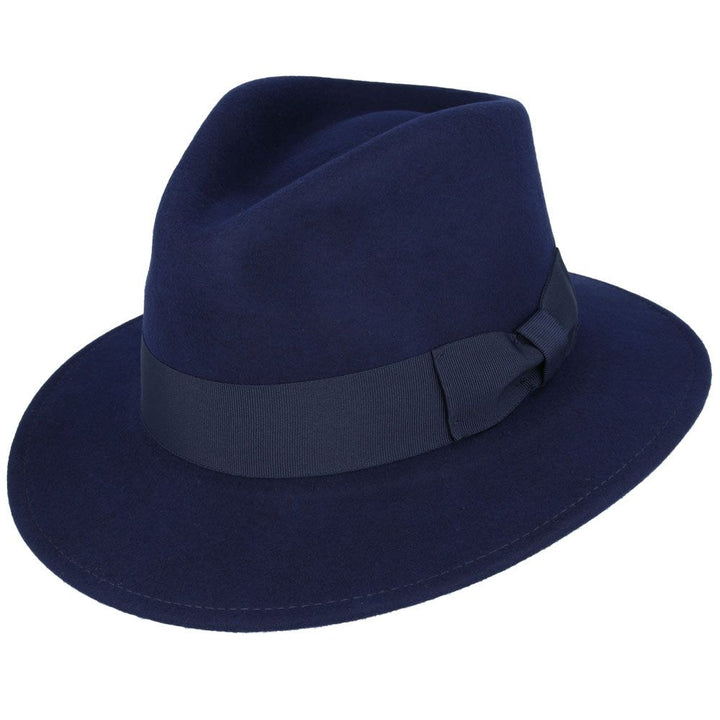 Maz Wool Felt Crushable Fedora Hat