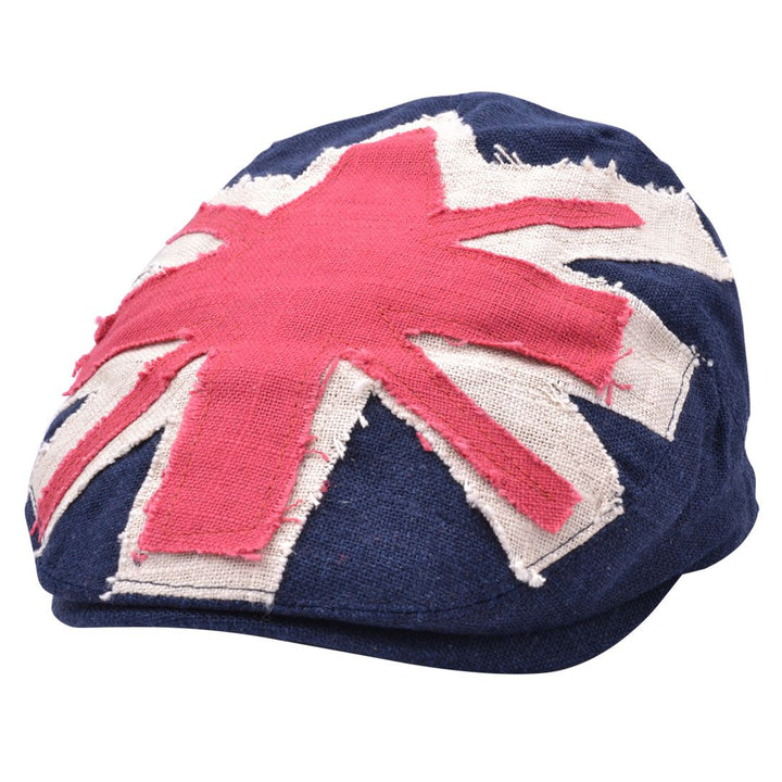 G&H Union Jack Patch Flat Cap