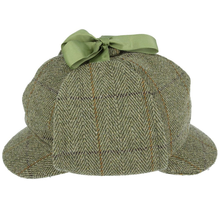 G&H Wool Check Sherlock Holmes Deerstalker Hat