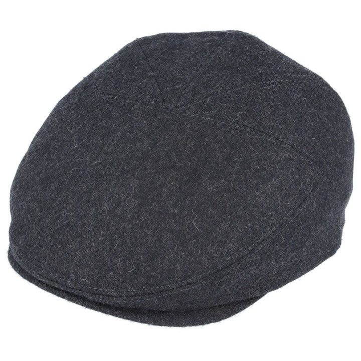 G&H Wool Flat Cap With Ear Muffs