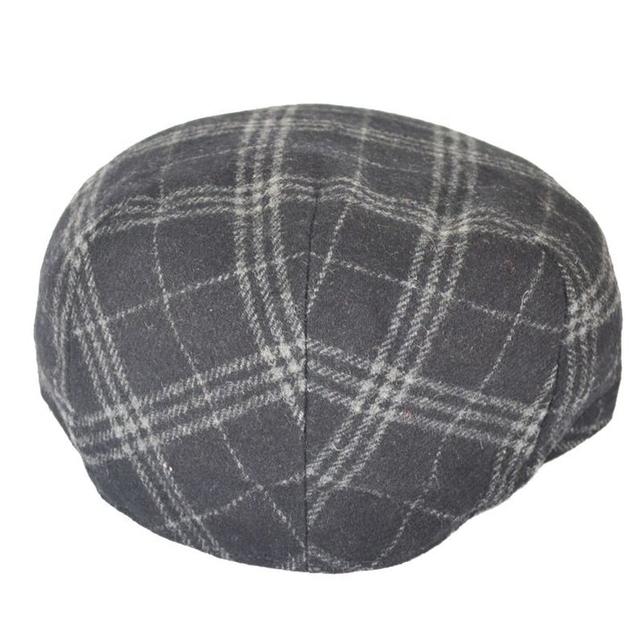 G&H Check Tweed Flat Cap