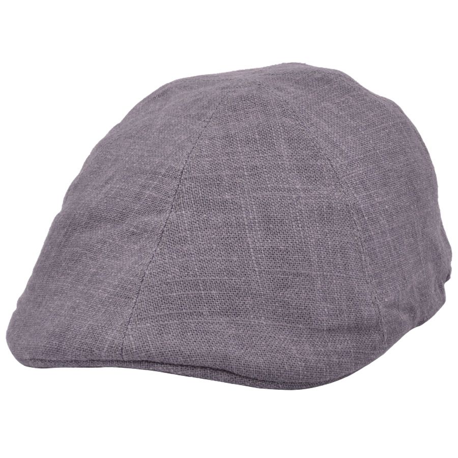 G&H Linen Duckbill 6-Panel Flat Cap