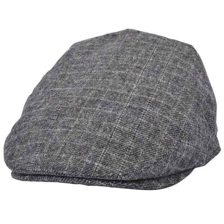 G&H Check Tweed Flat Cap