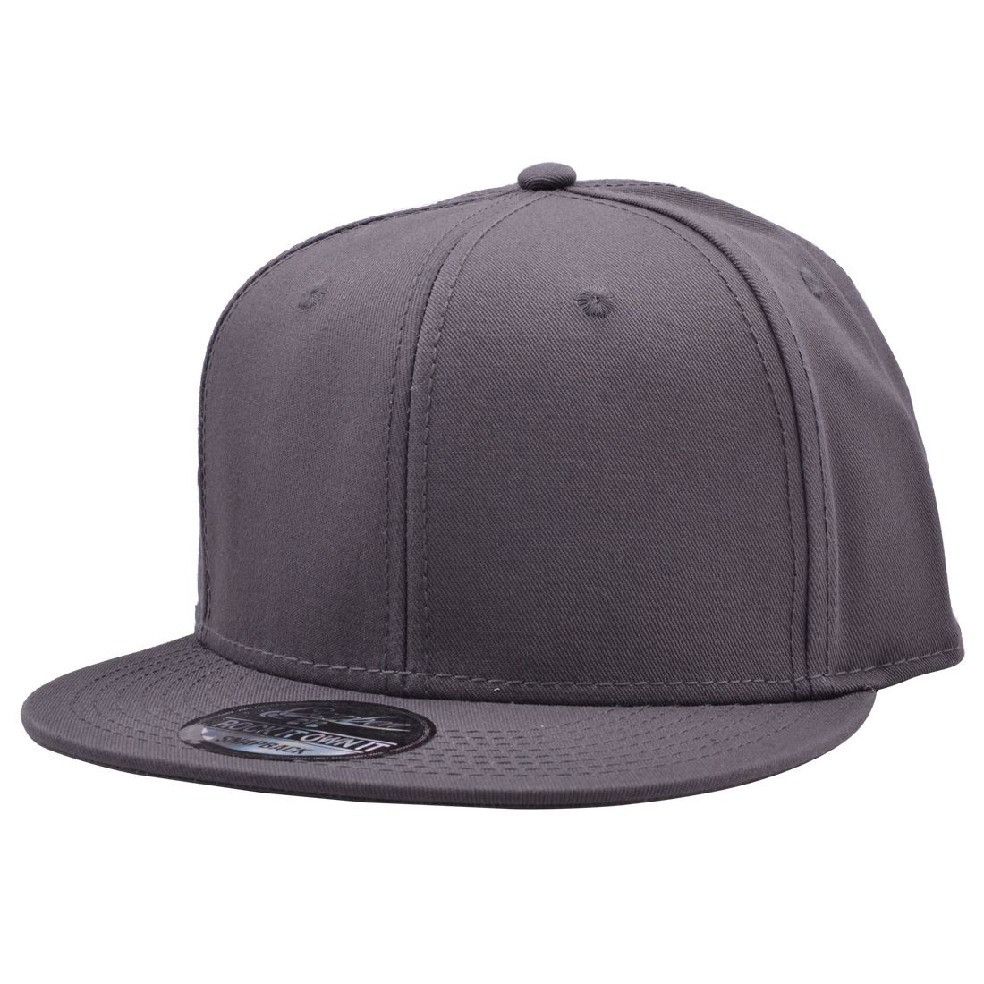 Carbon212 Blank Cotton Snapback Cap