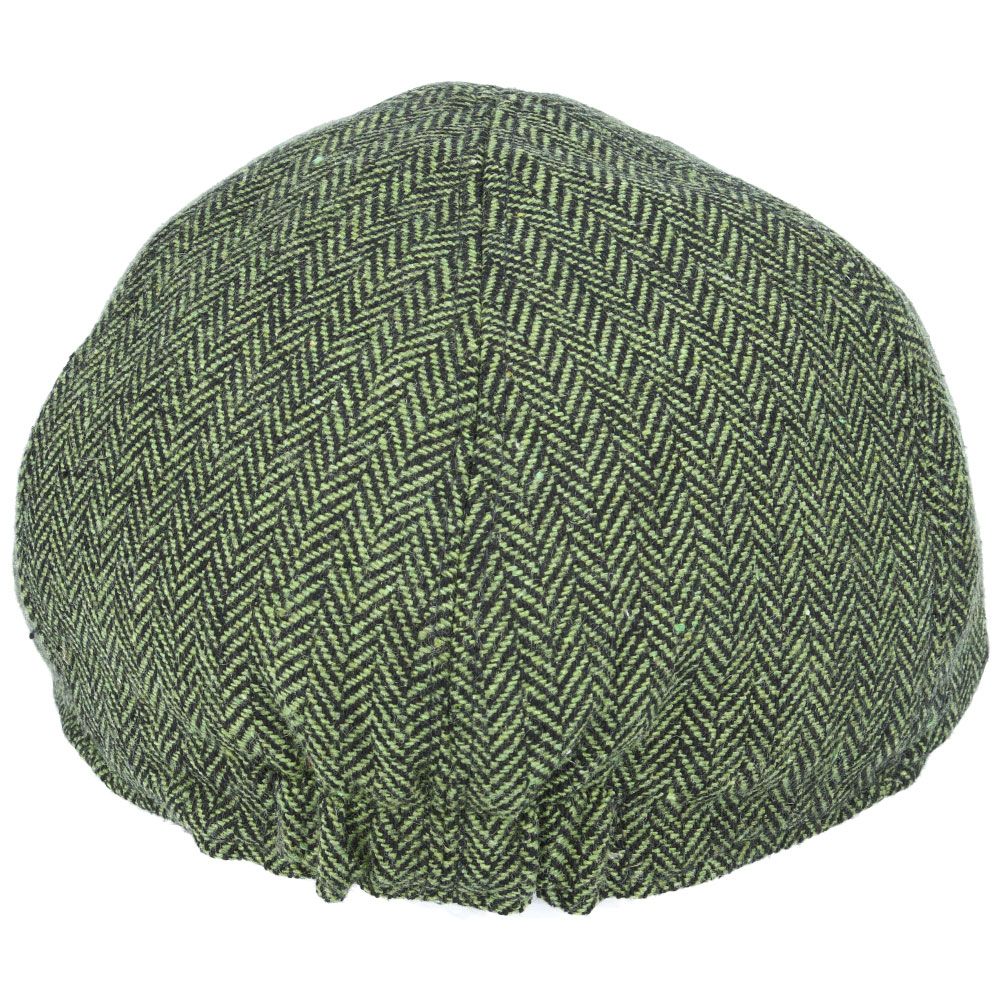 G&H Herringbone Six Panel Flat Cap