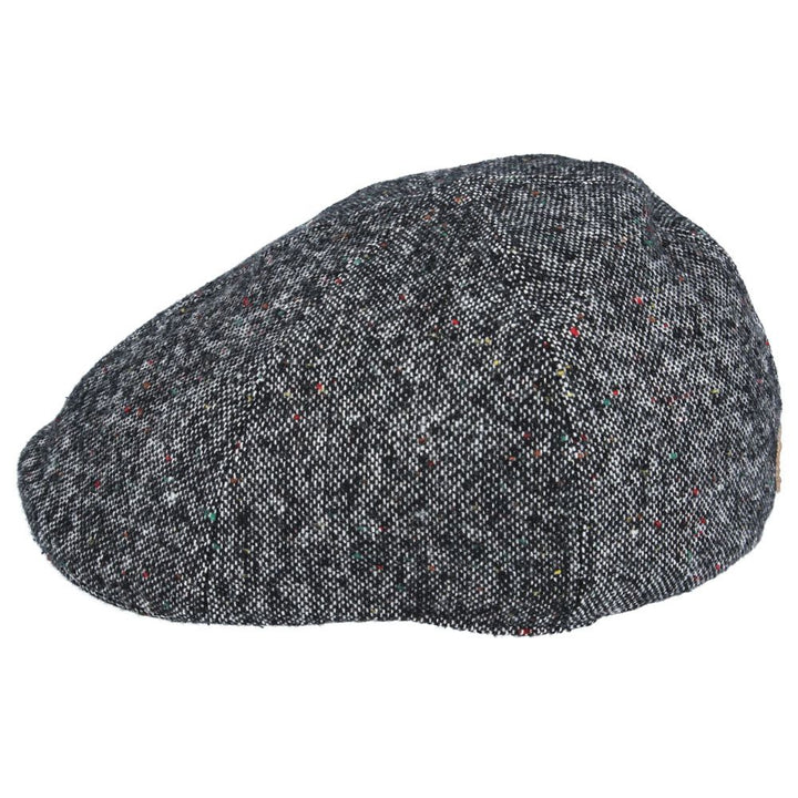 G&H Salt & Pepper Six Panel Flat Cap