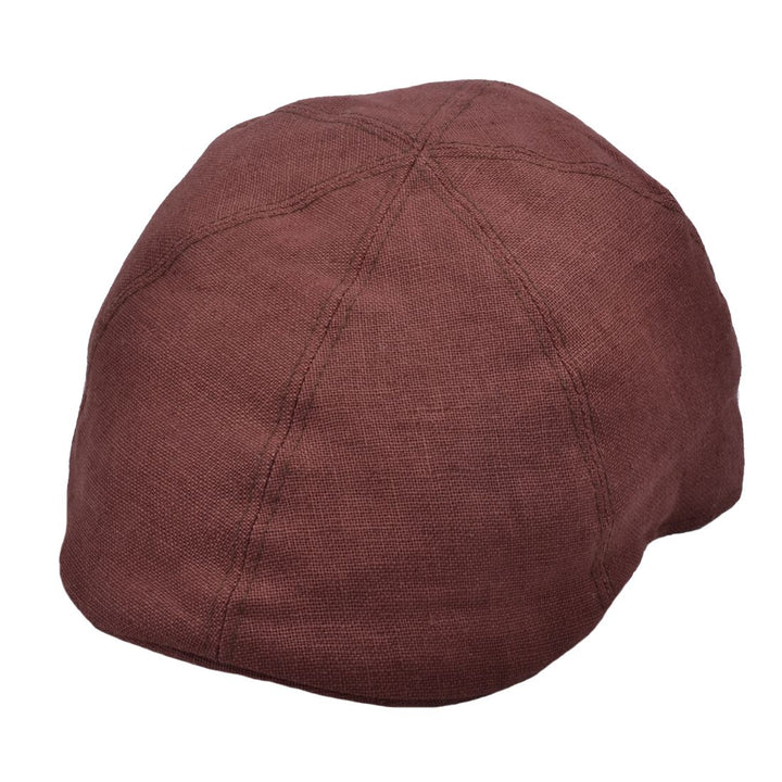 G&H Linen Duckbill 6-Panel Flat Cap