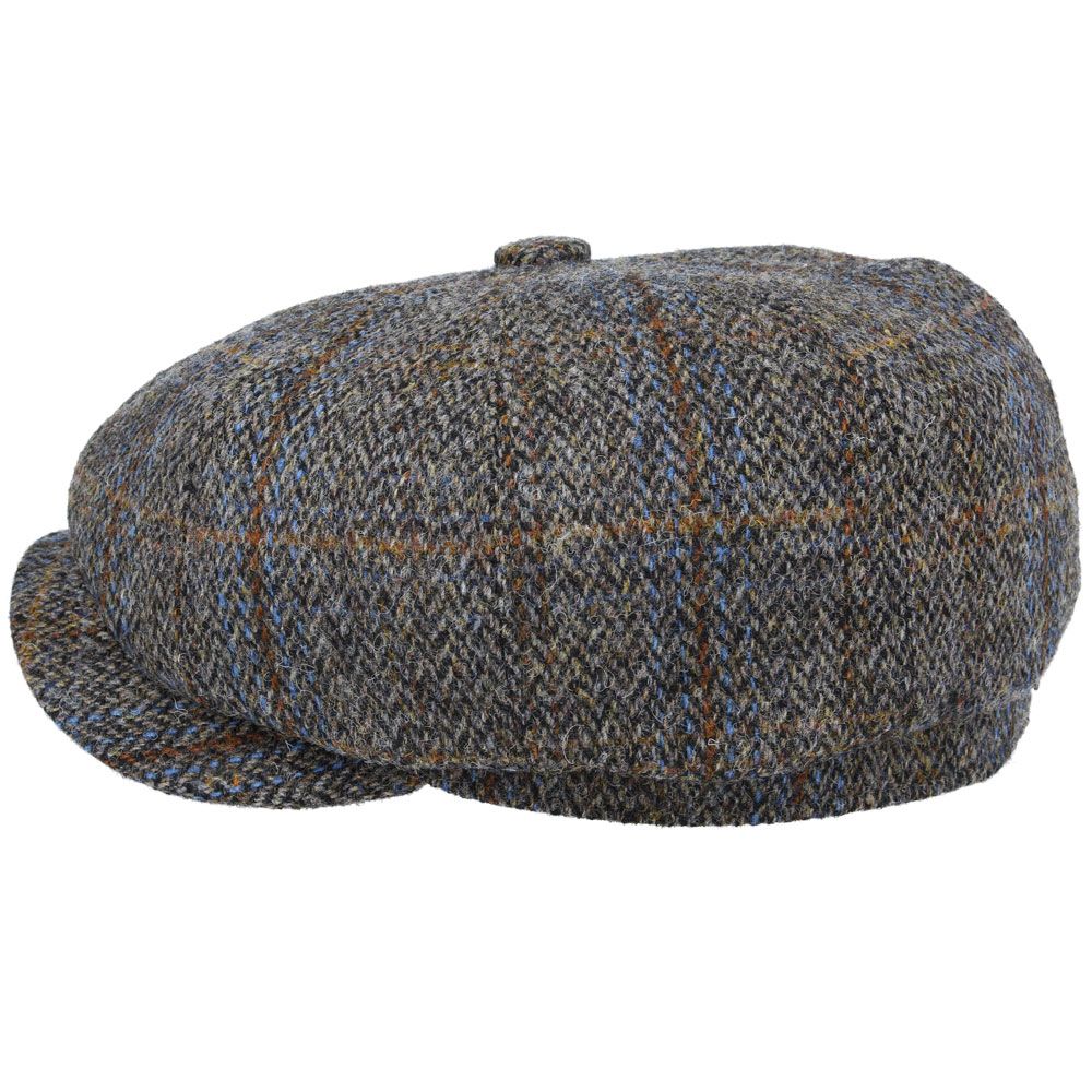 Bullantic - Premium Gladwin Bond Harris Tweed Wool Newsboy Cap