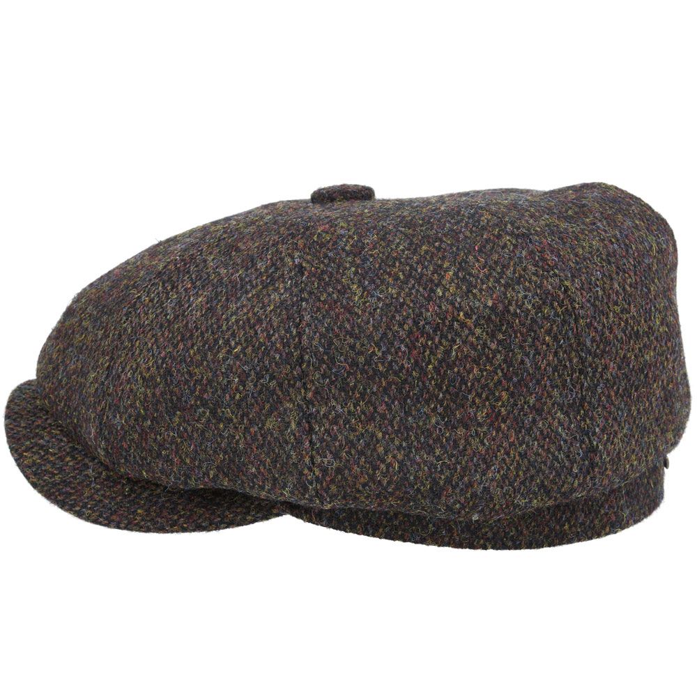 Bullantic - Premium Gladwin Bond Harris Tweed Wool Newsboy Cap