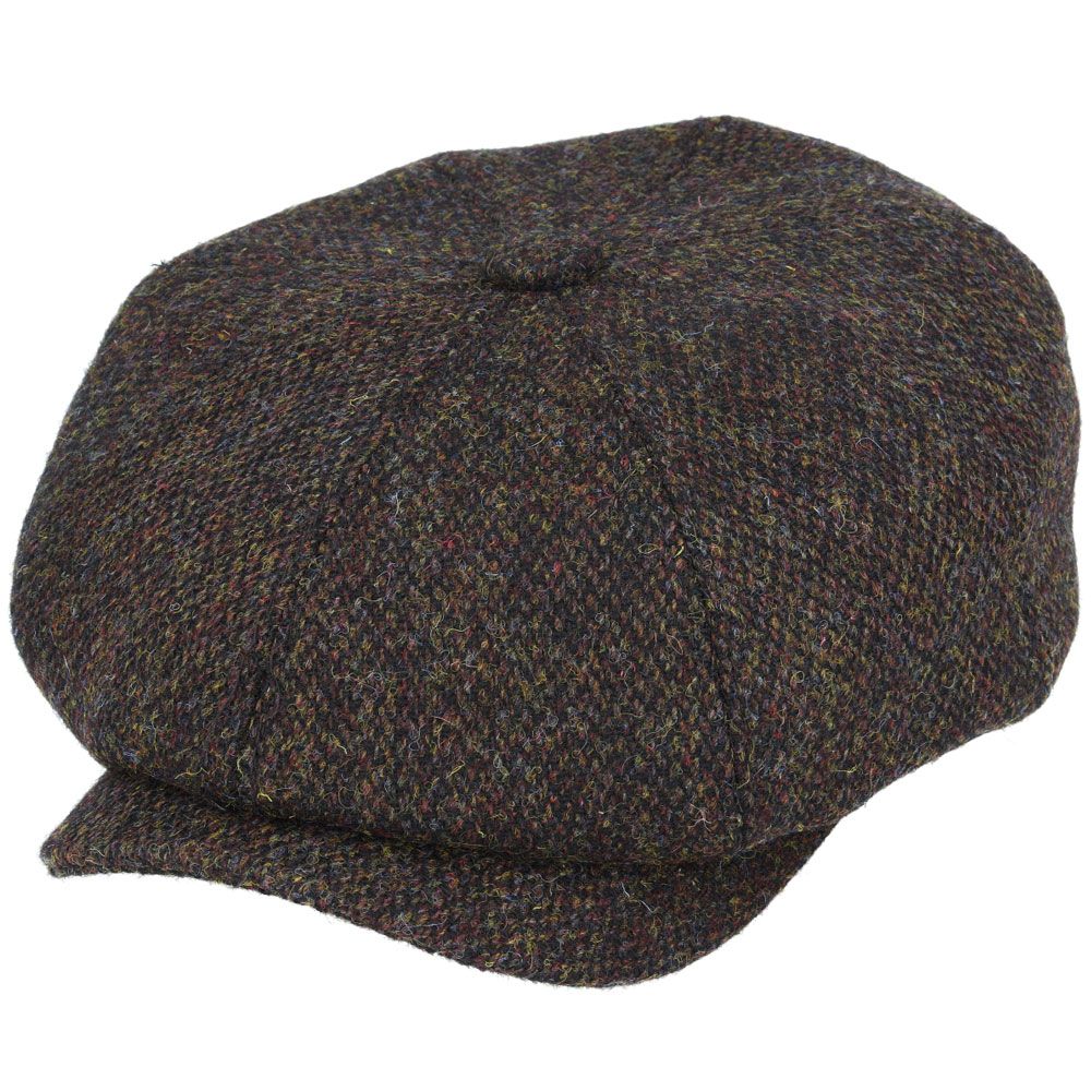 Bullantic - Premium Gladwin Bond Harris Tweed Wool Newsboy Cap