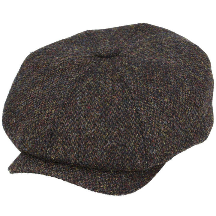 Bullantic - Gladwin Bond Harris Tweed Wool Newsboy Cap