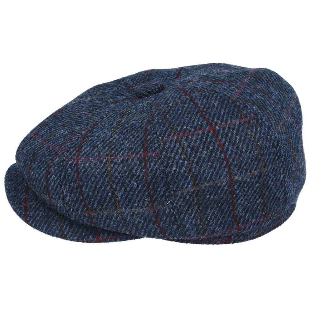 Bullantic - Gladwin Bond Harris Tweed Wool Newsboy Cap