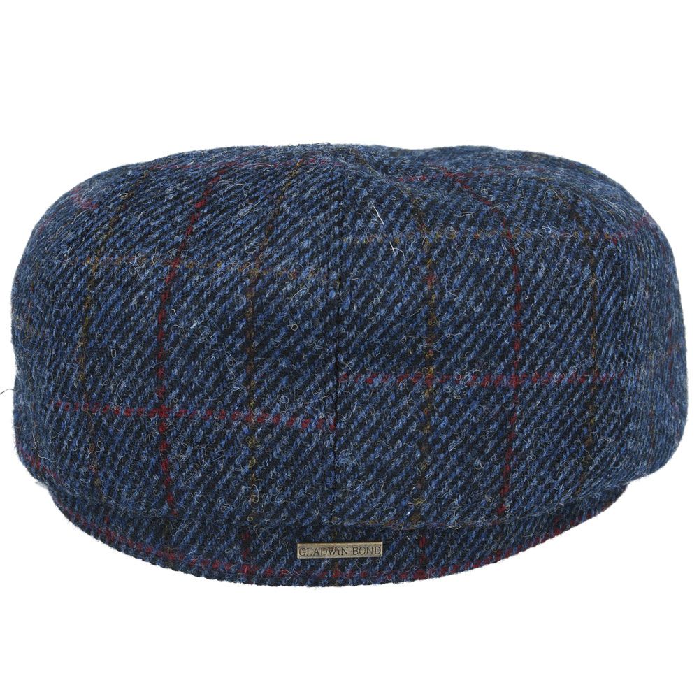 Bullantic - Gladwin Bond Harris Tweed Wool Newsboy Cap