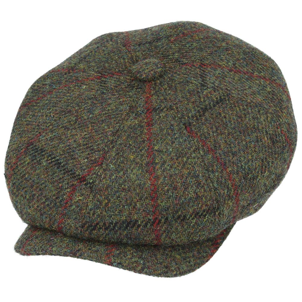 Bullantic - Premium Gladwin Bond Harris Tweed Wool Newsboy Cap