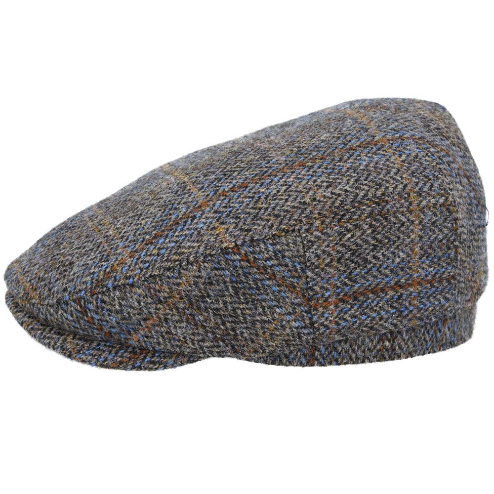 Bullantic - Gladwin Bond Harris Tweed Wool Flat Cap