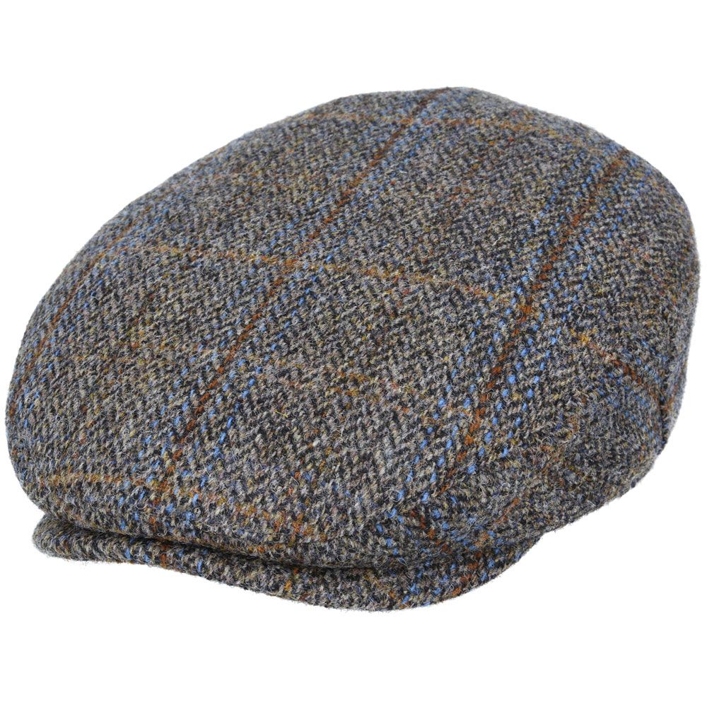 Bullantic - Gladwin Bond Harris Tweed Wool Flat Cap