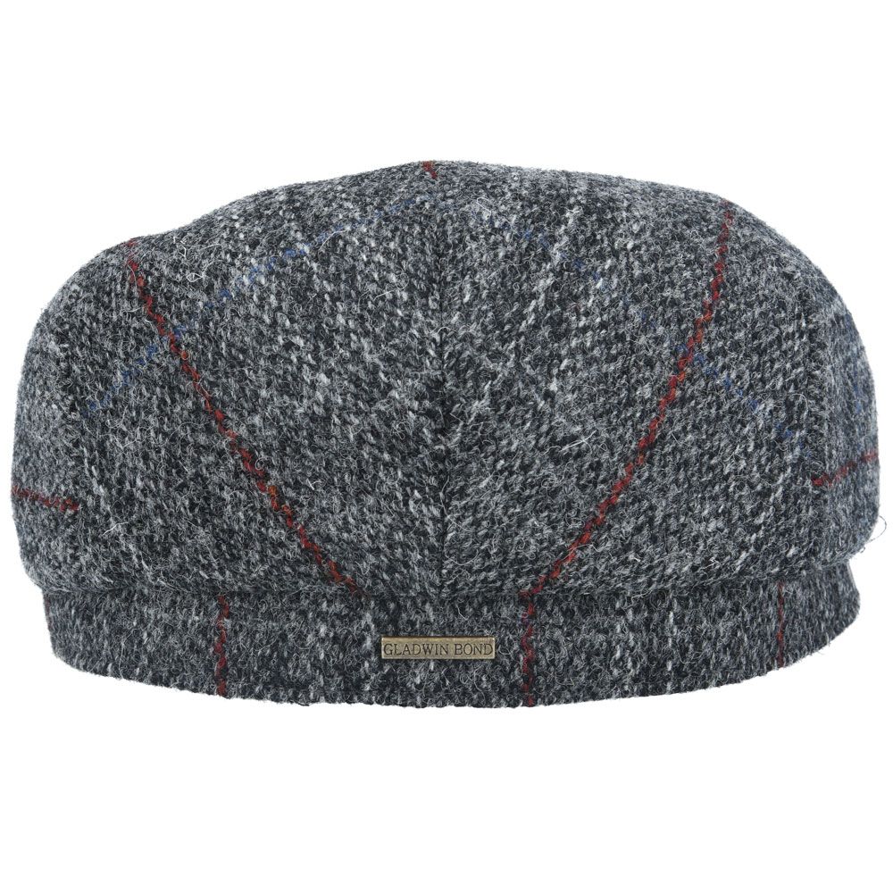 Bullantic - Gladwin Bond Harris Tweed Wool Flat Cap