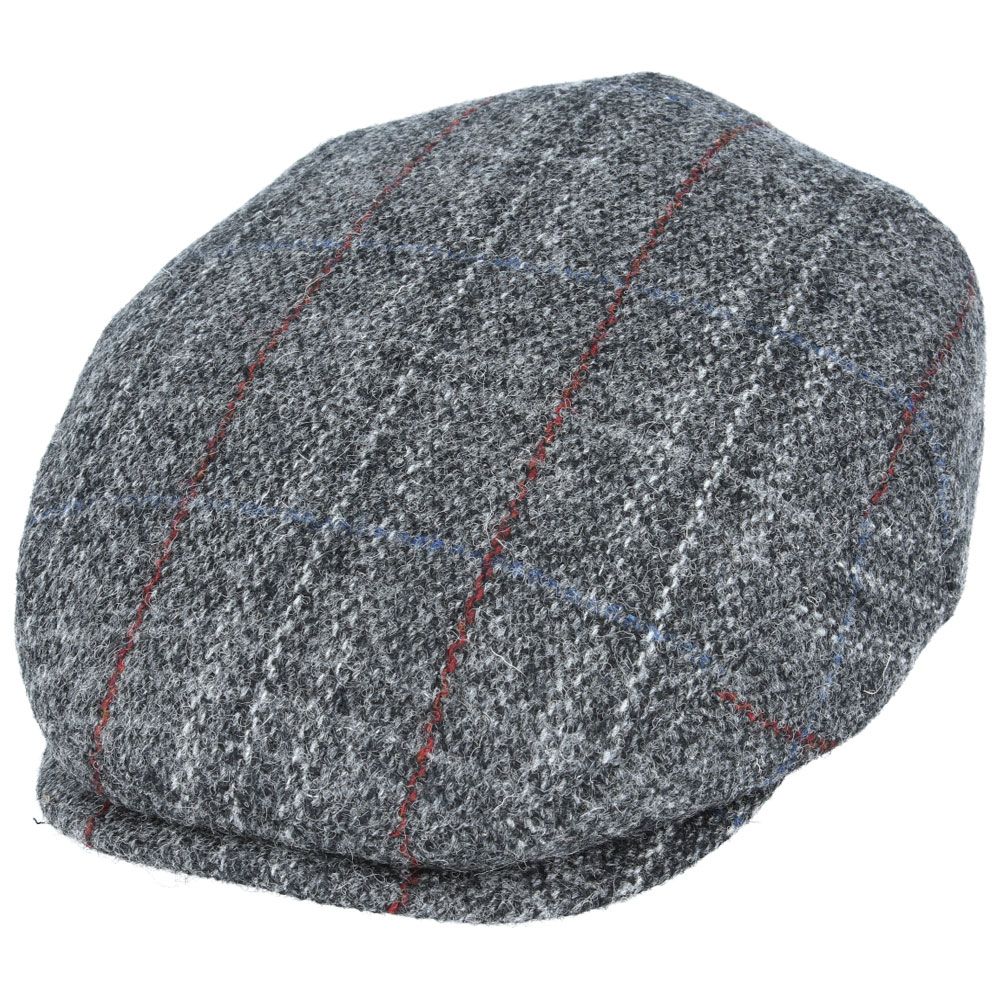 Bullantic - Gladwin Bond Harris Tweed Wool Flat Cap