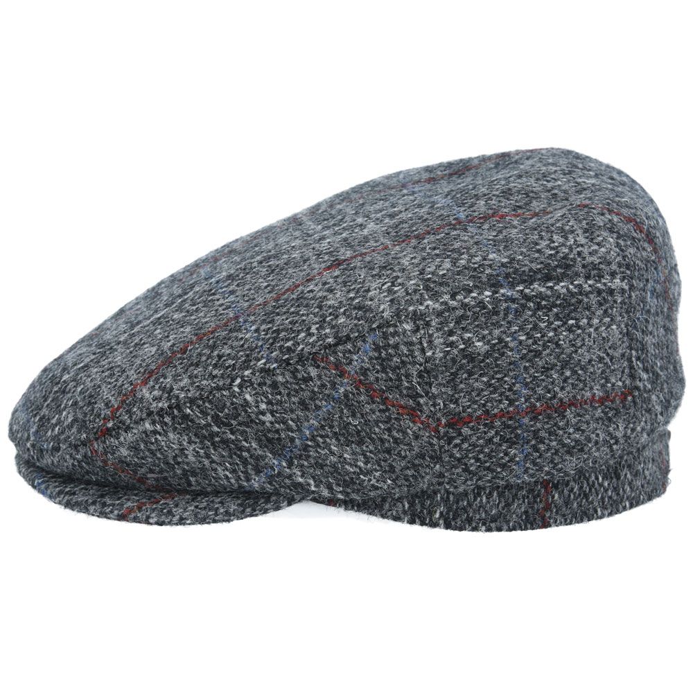 Bullantic - Gladwin Bond Harris Tweed Wool Flat Cap