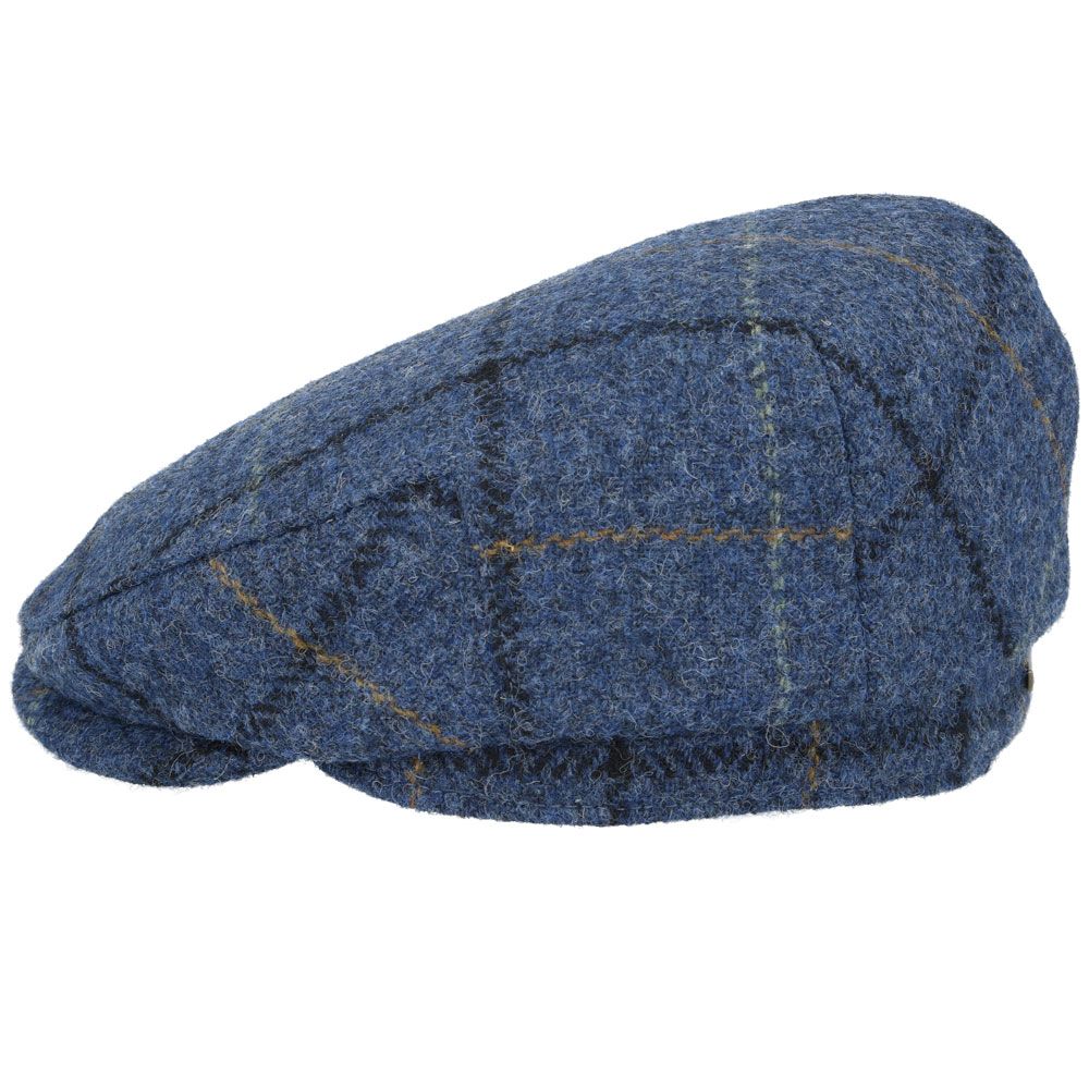 Bullantic - Gladwin Bond Harris Tweed Wool Flat Cap