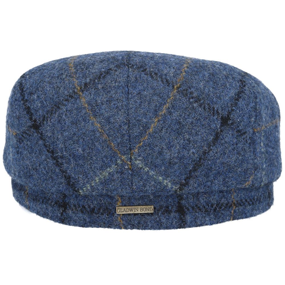 Bullantic - Gladwin Bond Harris Tweed Wool Flat Cap