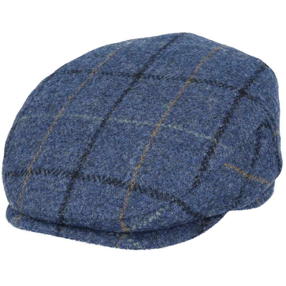 Bullantic - Gladwin Bond Harris Tweed Wool Flat Cap