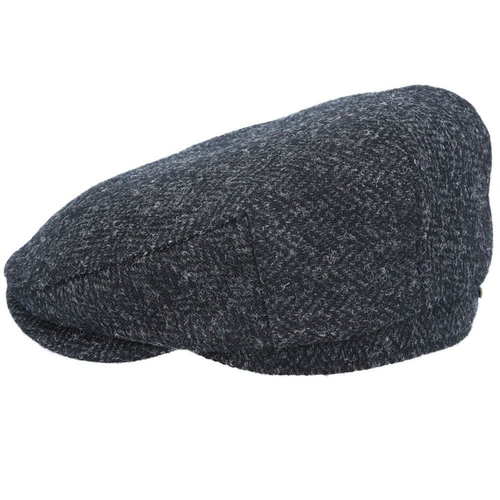 Bullantic - Gladwin Bond Harris Herringbone Wool Flat Cap