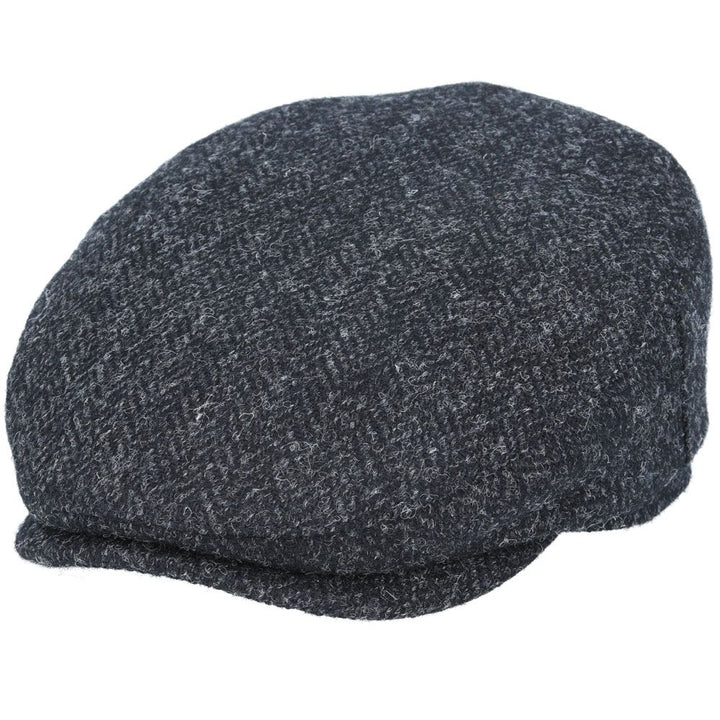 Bullantic - Gladwin Bond Harris Herringbone Wool Flat Cap