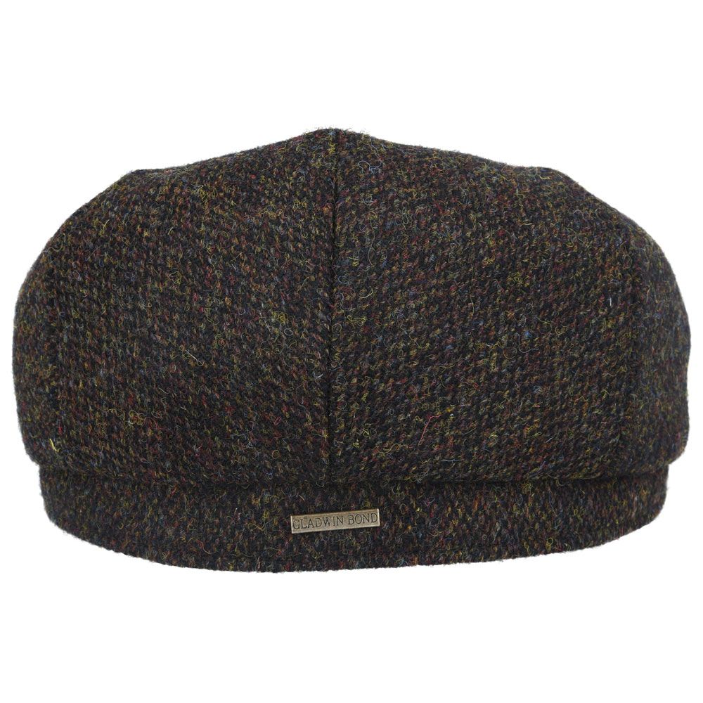 Bullantic - Premium Gladwin Bond Harris Tweed Wool Flat Cap