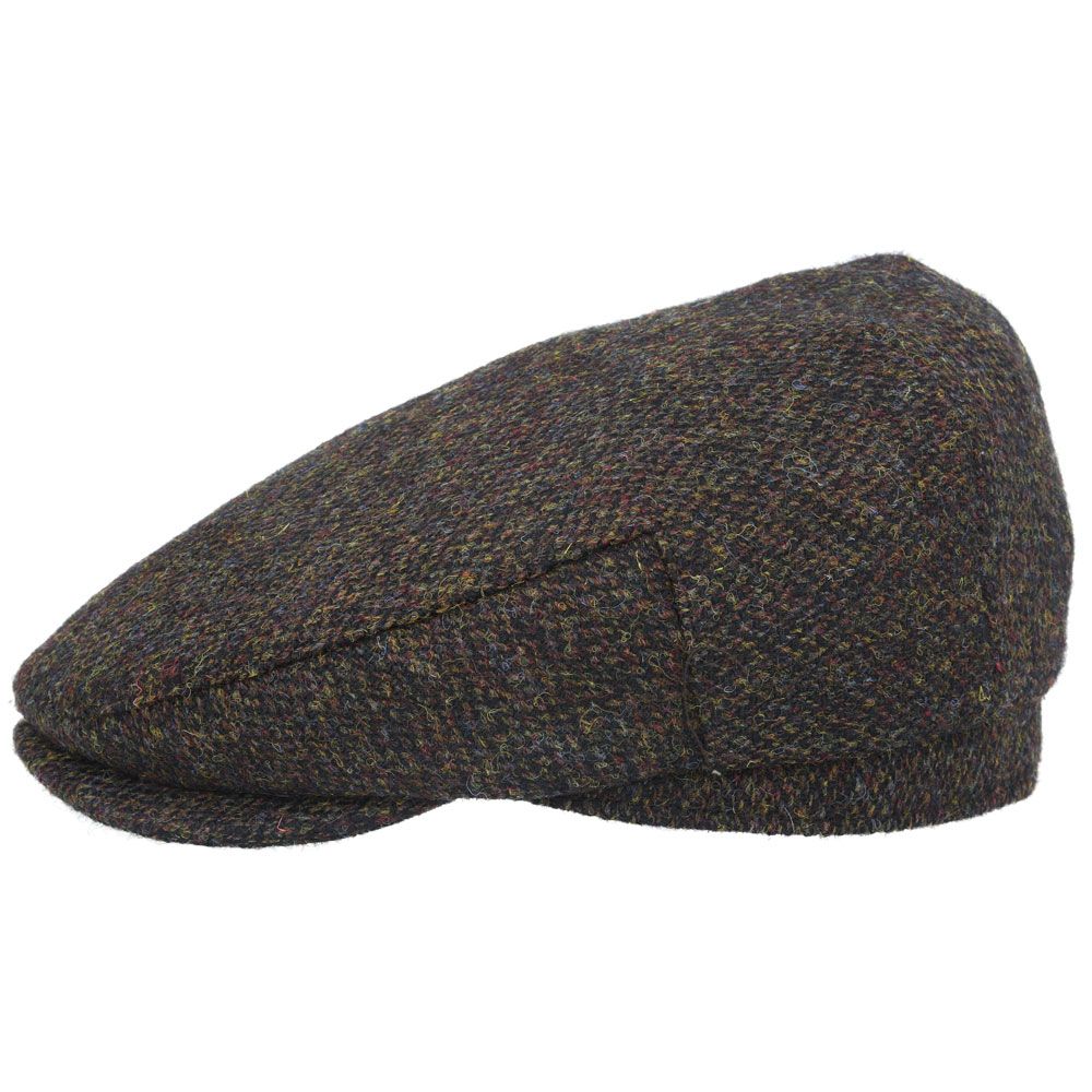 Bullantic - Premium Gladwin Bond Harris Tweed Wool Flat Cap