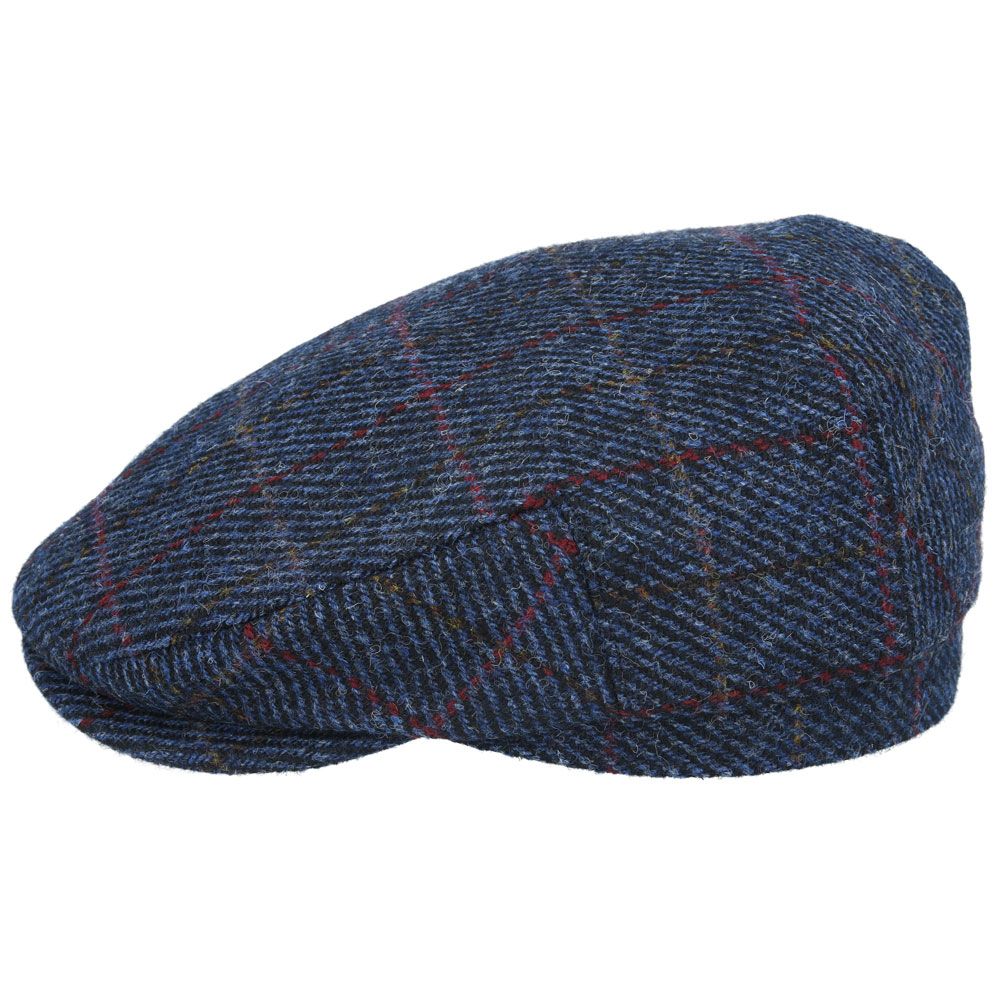 Bullantic - Gladwin Bond Harris Tweed Wool Flat Cap