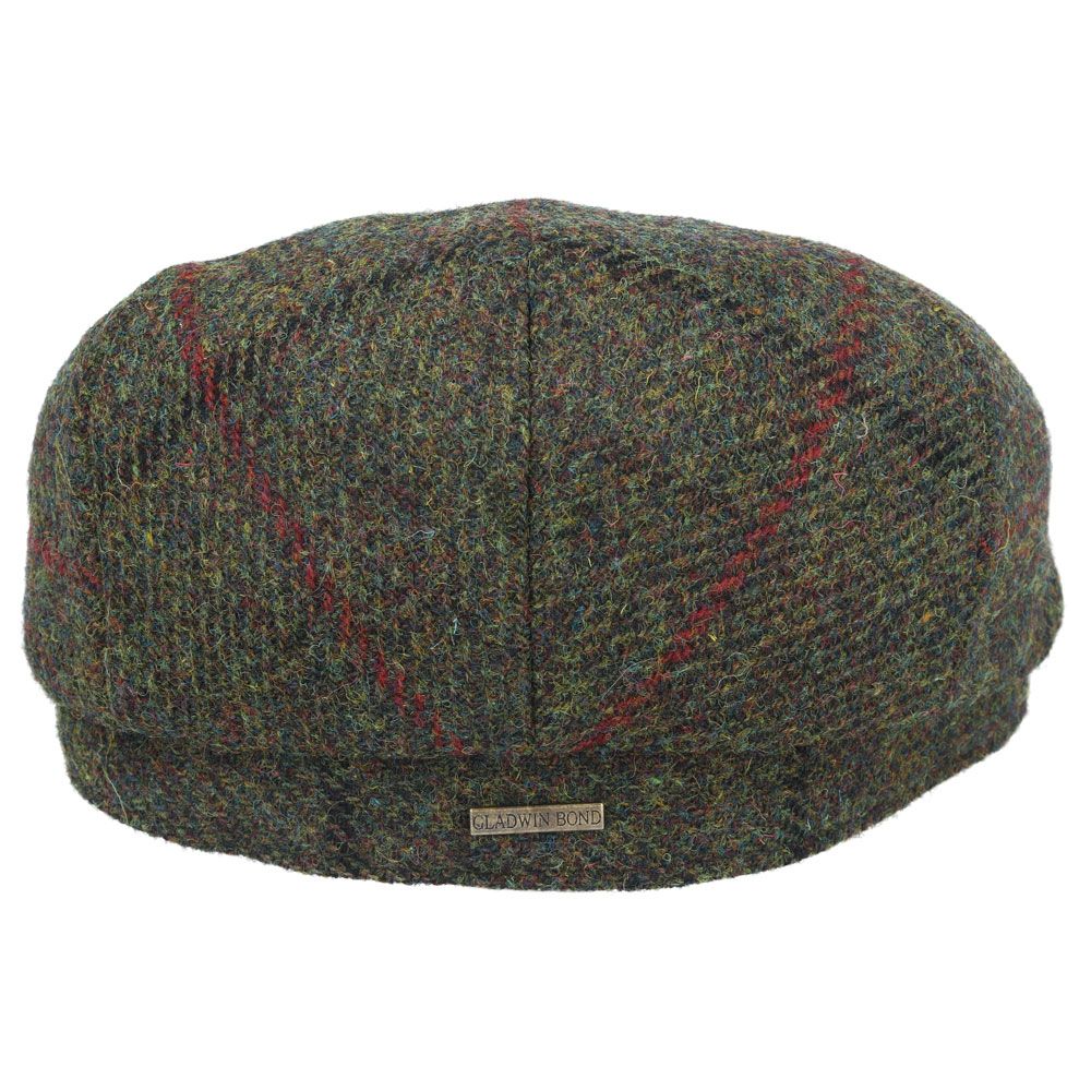 Bullantic - Premium Gladwin Bond Harris Tweed Wool Flat Cap