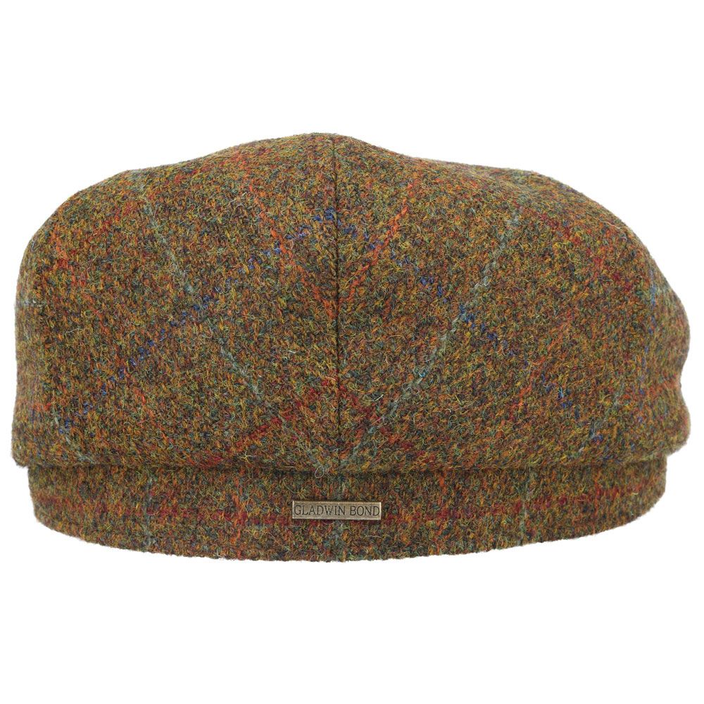 Bullantic - Premium Gladwin Bond Harris Tweed Wool Flat Cap