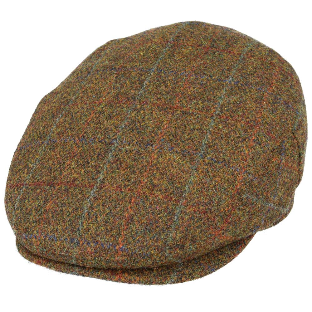 Bullantic - Premium Gladwin Bond Harris Tweed Wool Flat Cap