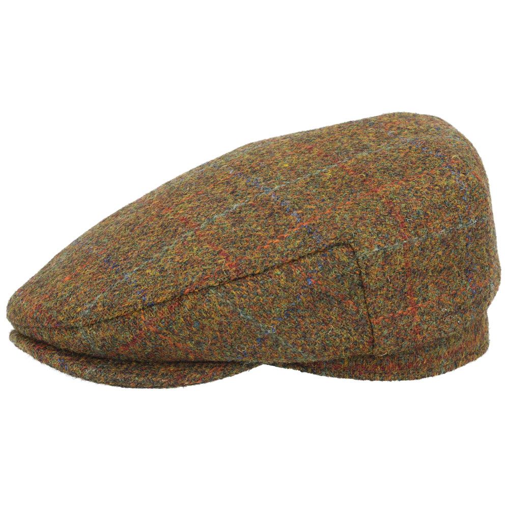 Bullantic - Premium Gladwin Bond Harris Tweed Wool Flat Cap