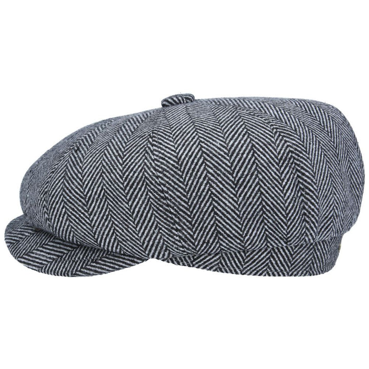 Bullantic - Gladwin Bond Hatters London Herringbone Newsboy Cap