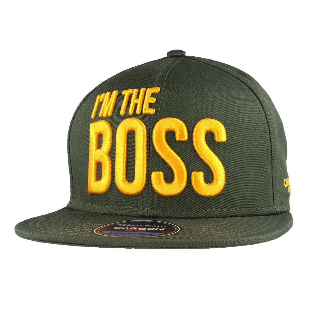 Carbon212 I'm the BOSS Snapback Cap