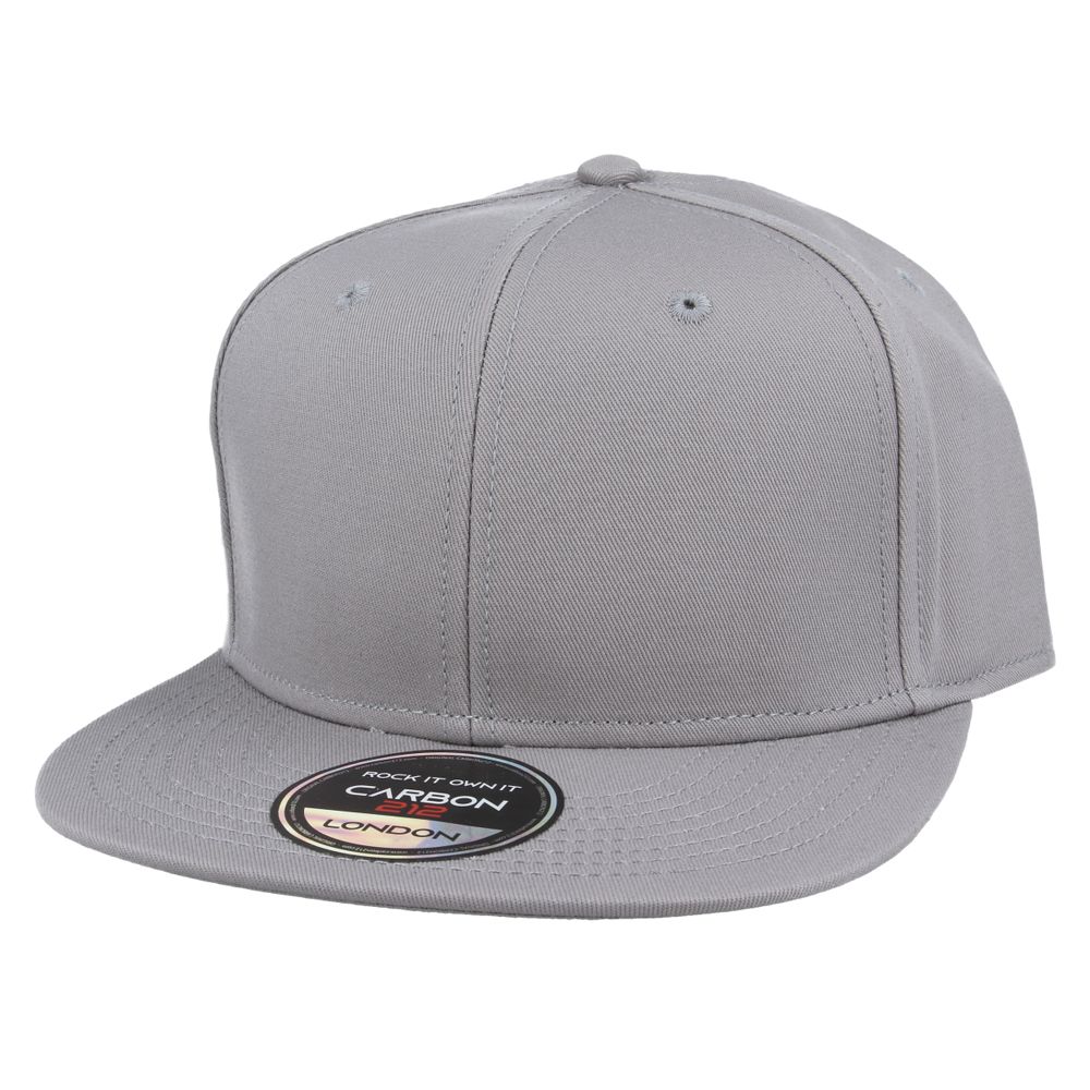 Carbon212 Blank Cotton Snapback Cap