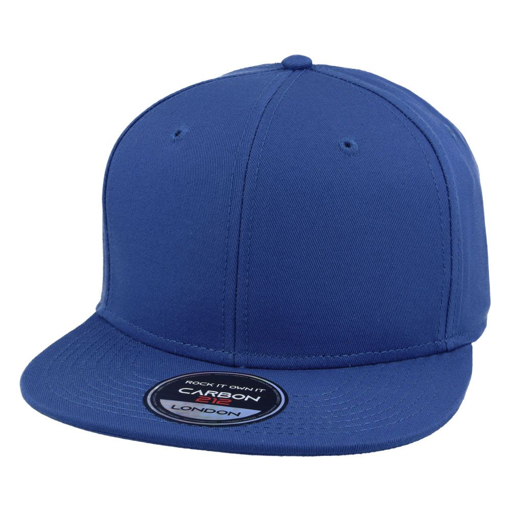 Carbon212 Blank Cotton Snapback Cap