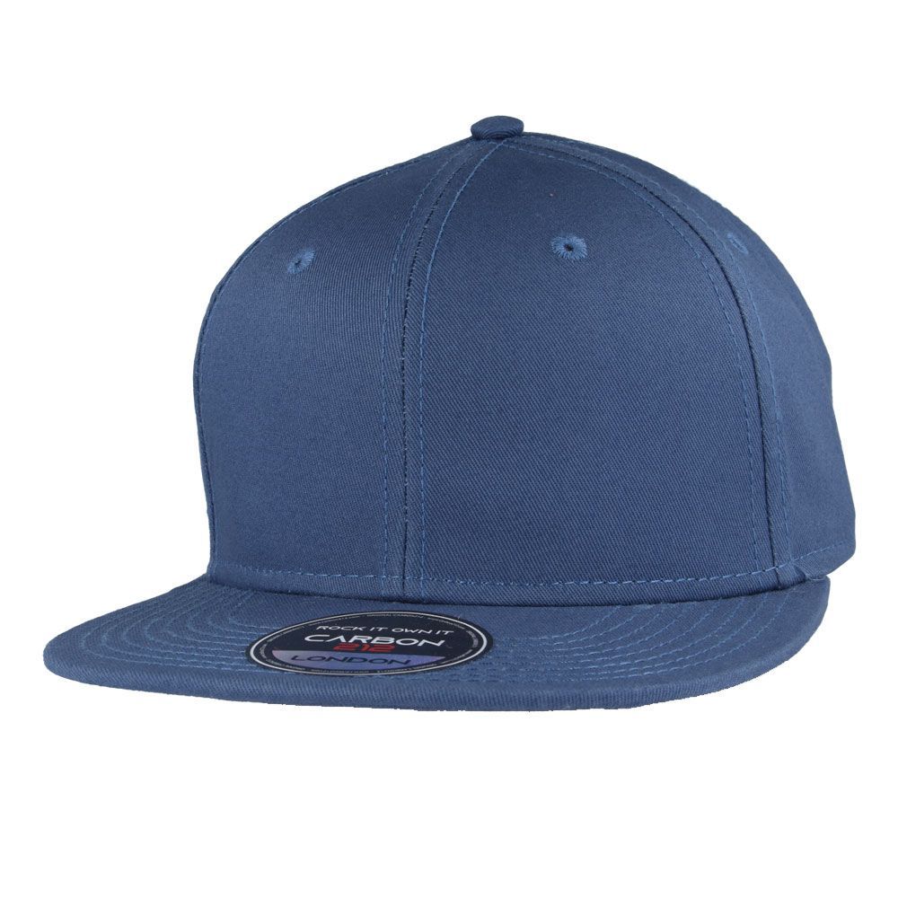 Carbon212 Blank Cotton Snapback Cap