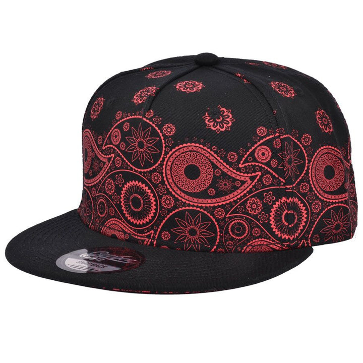 Carbon212 Paisley Print Snapback