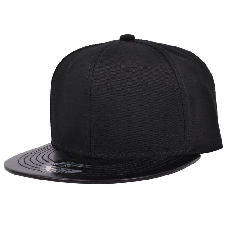 Carbon212 Blank Plain With Pu Visor Snapbacks