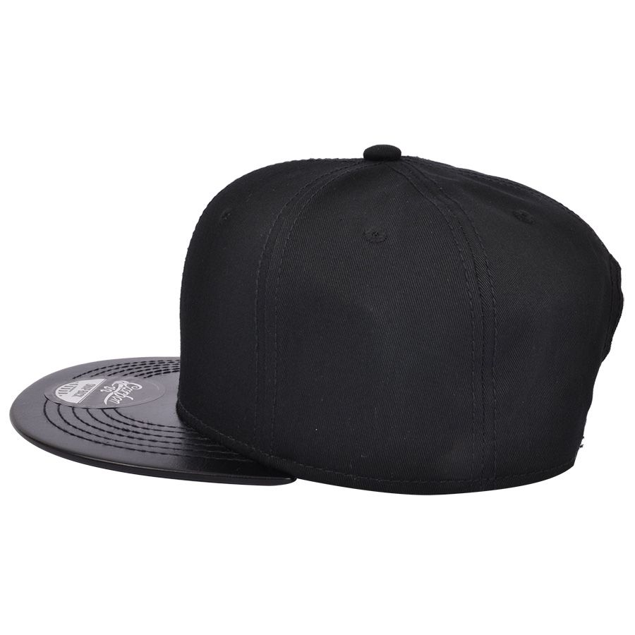 Carbon212 Blank Plain With Pu Visor Snapbacks