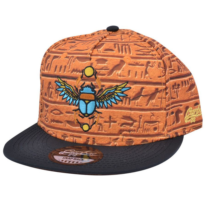 Scarab - Egyptian Hieroglyphics Snapback