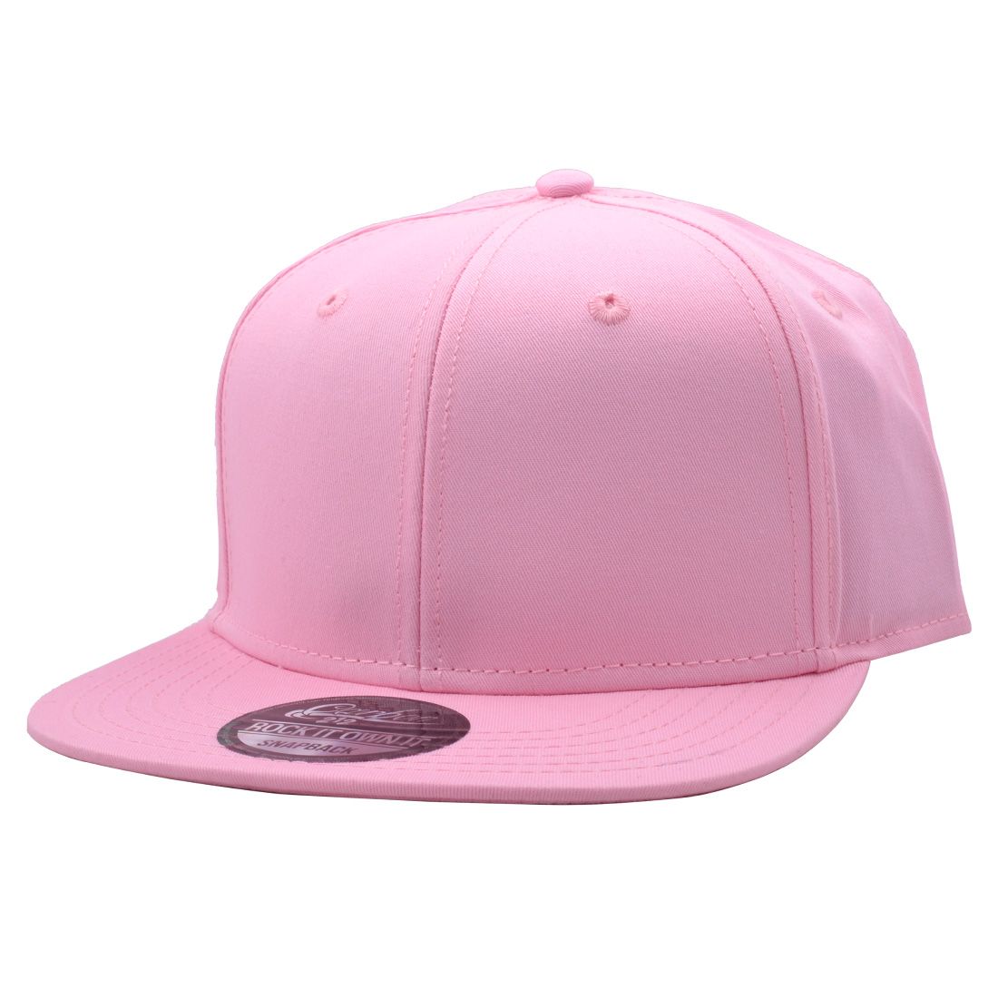 Carbon212 Blank Cotton Snapback Cap