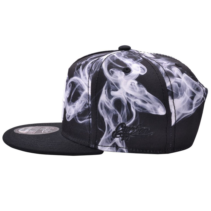 Youth Carbon212 Air Sign Smoke Print Snapback Caps