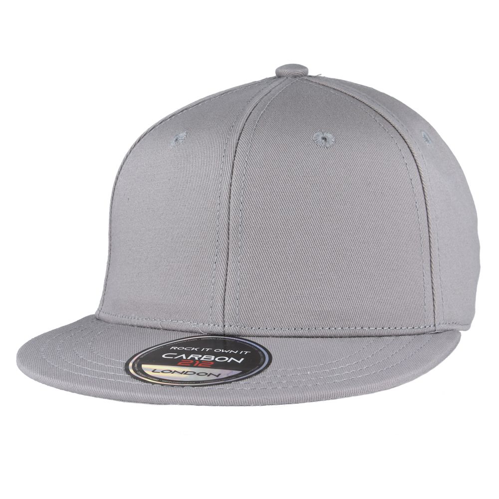 Youth Carbon212 Blank Flat Peak Snapback